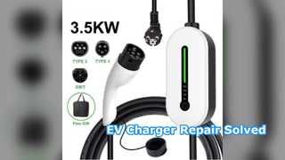 Draagbare EV-oplader Alles-in-één reparatieoplossing